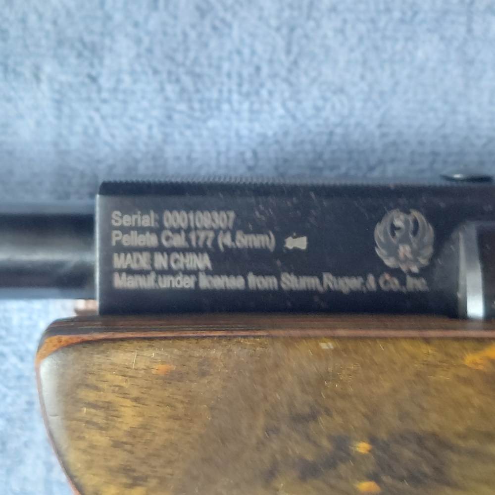 RUGER AIR HAWK PELLET RIFLE  .177(4.5mm) Caliber 18.7" BBL w/ 4x32mm Scope-img-2