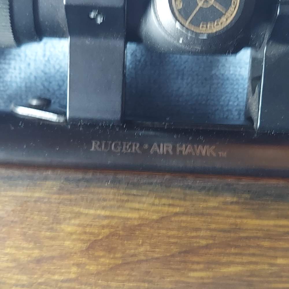 RUGER AIR HAWK PELLET RIFLE  .177(4.5mm) Caliber 18.7" BBL w/ 4x32mm Scope-img-4