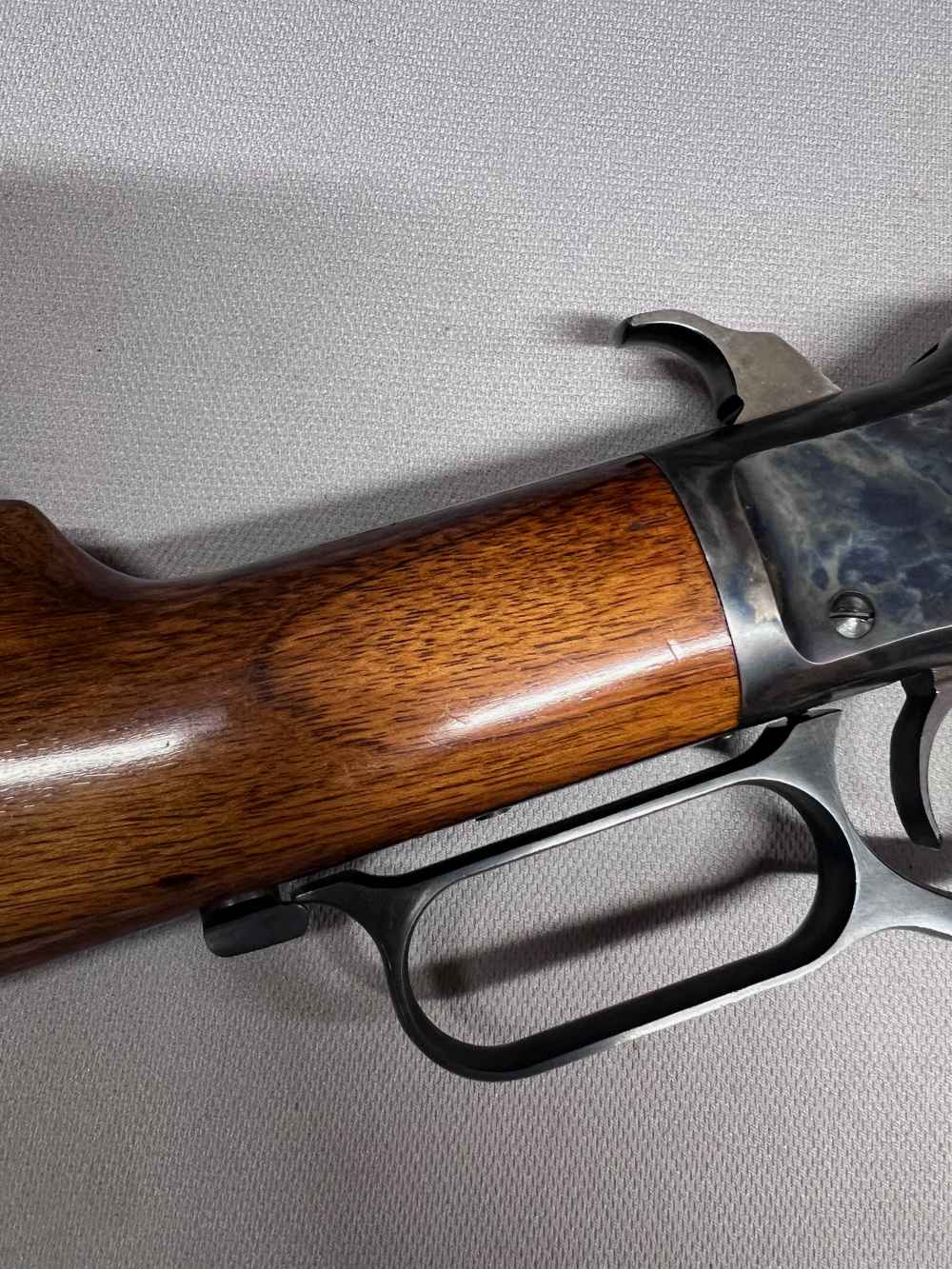 Uberti 1873 lever 44-40 WCF 30" blued barrel / case hardened action-img-3