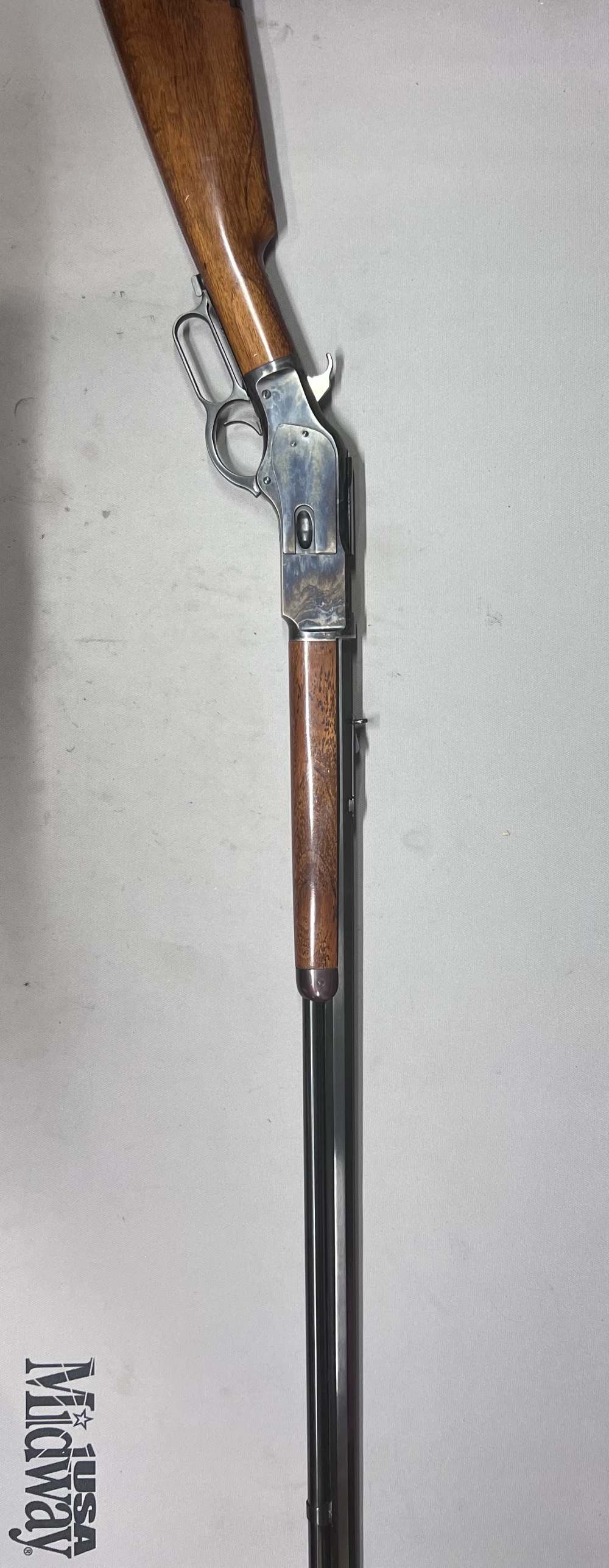 Uberti 1873 lever 44-40 WCF 30" blued barrel / case hardened action-img-0