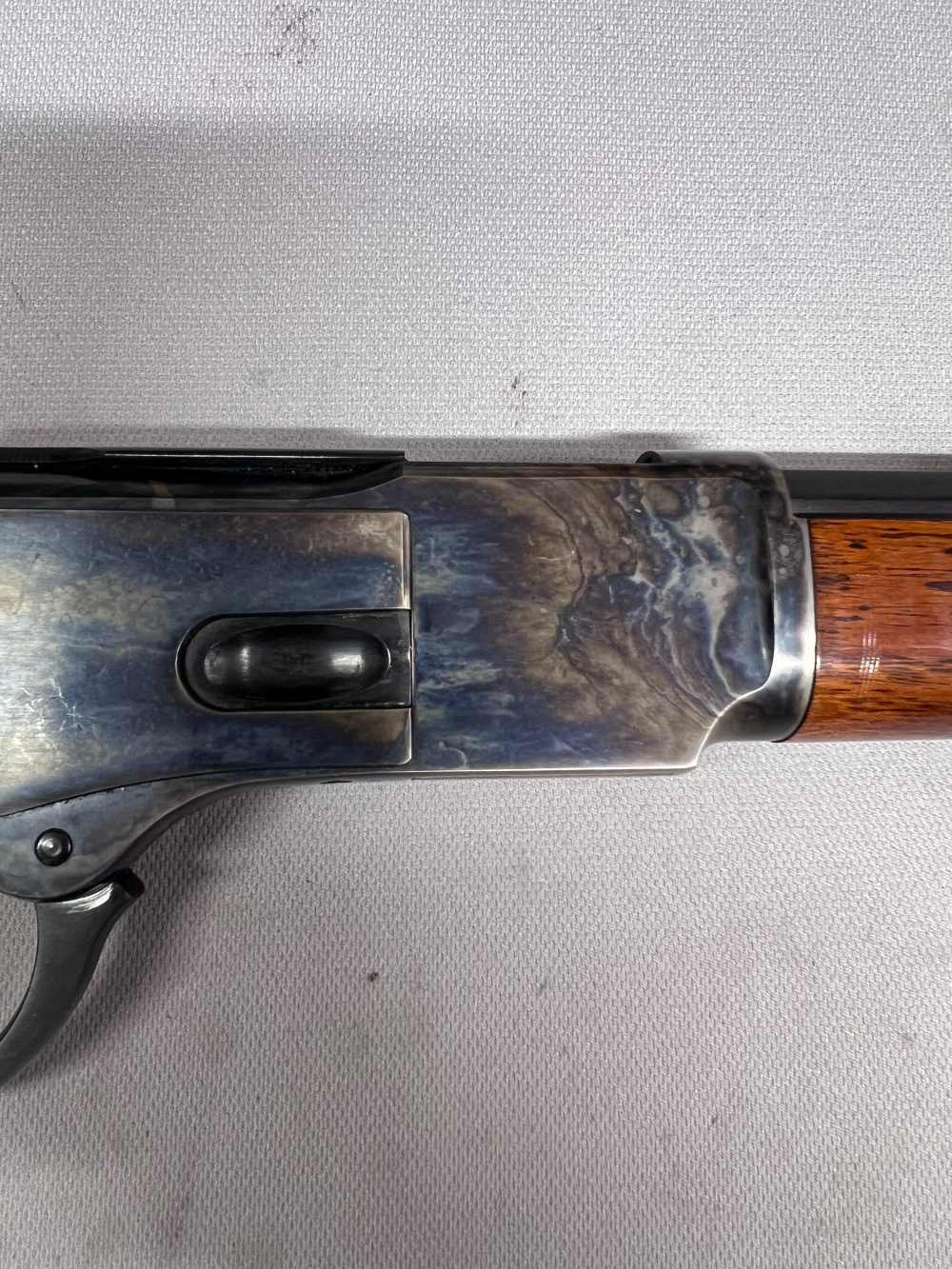 Uberti 1873 lever 44-40 WCF 30" blued barrel / case hardened action-img-5