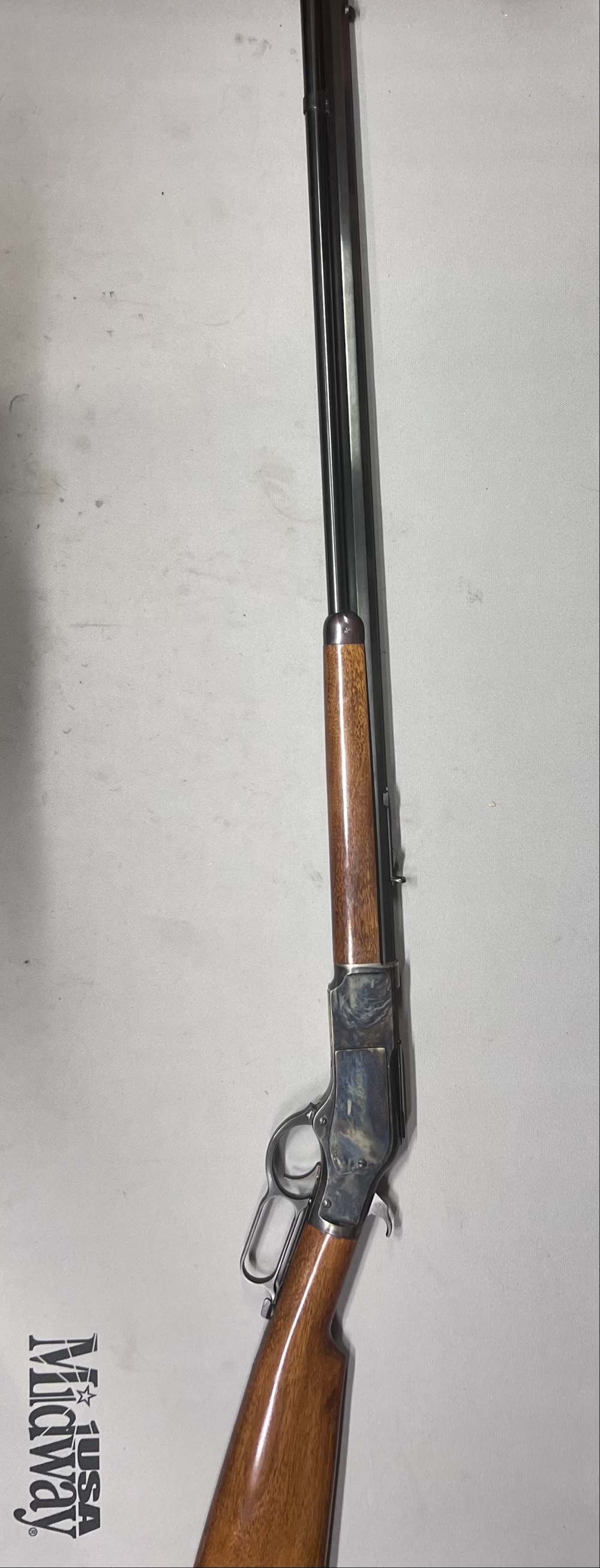Uberti 1873 lever 44-40 WCF 30" blued barrel / case hardened action-img-23