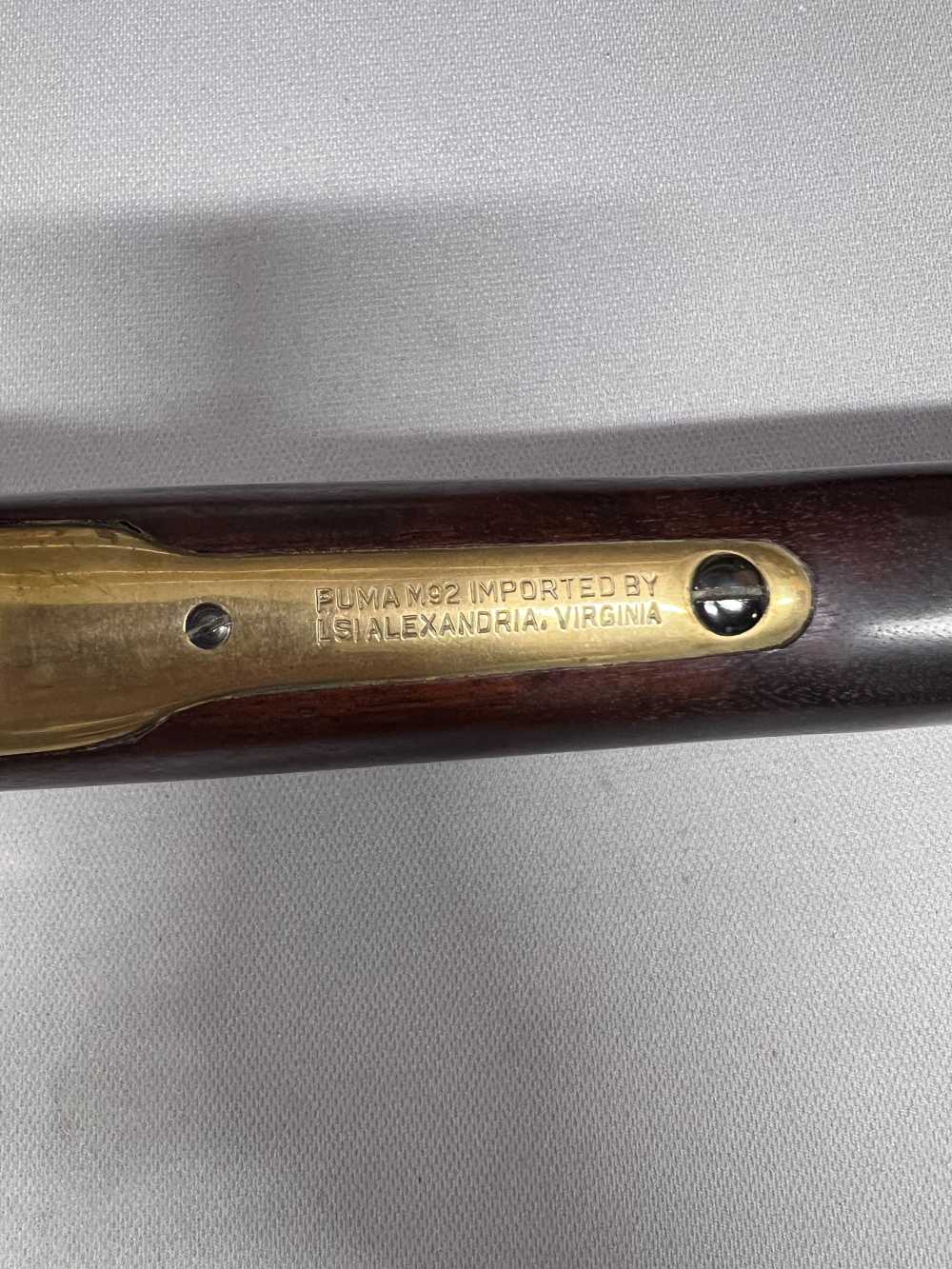 LSI Puma M92 38 Spl / 357 Mag 24" octagon barrel / gold action-img-37
