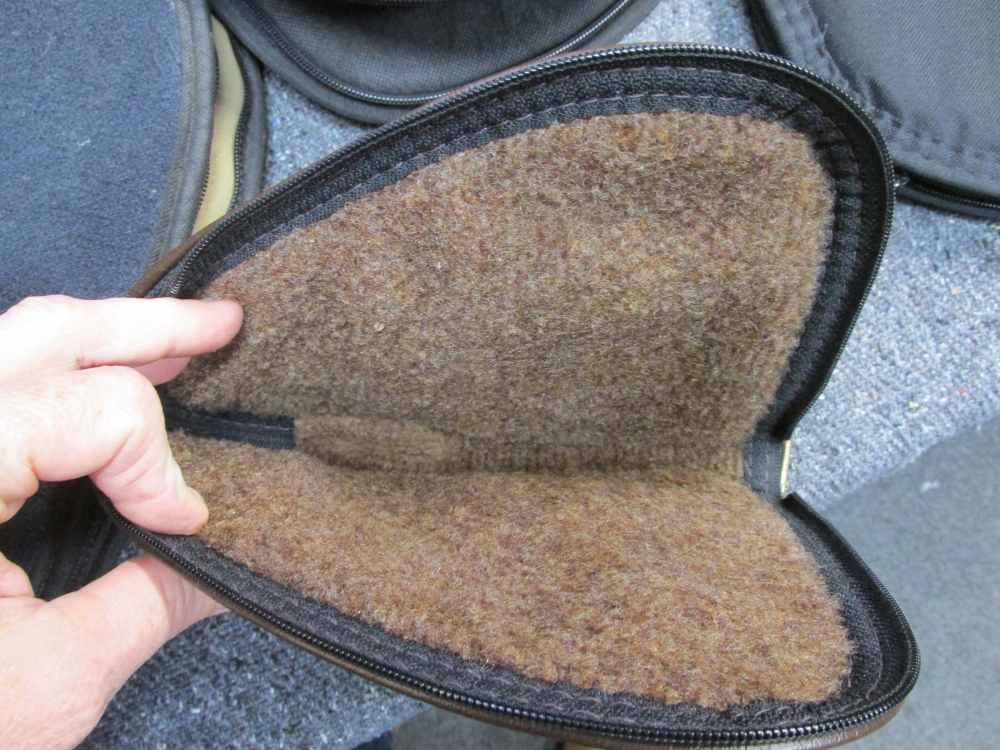 10-ZIPPER CASE PISTOL SLEEVES/CARRIERS FROM 6" TO 16" IN LENGTH-img-13