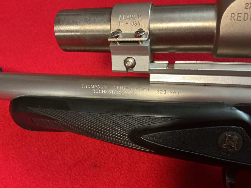 Thompson Contender 223 rem  ported 12” SS barrel-img-2