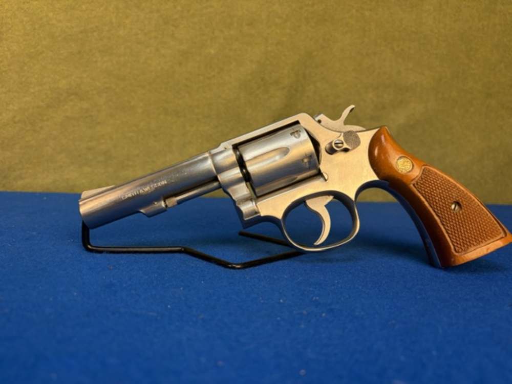 Smith & Wesson S&W 65-2 357 MAG 6 Shot 4" Barrel Revolver Stainless Steel-img-0