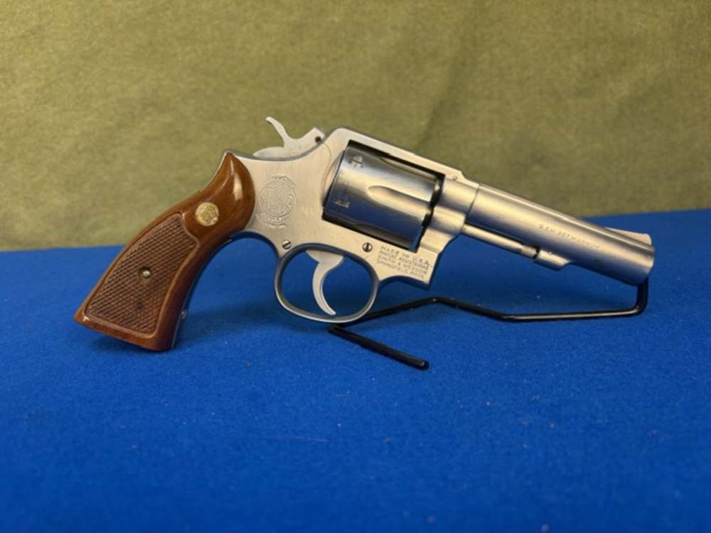 Smith & Wesson S&W 65-2 357 MAG 6 Shot 4" Barrel Revolver Stainless Steel-img-1