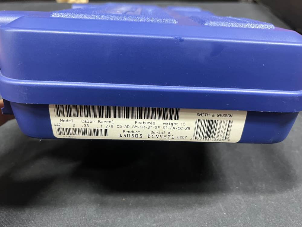 Smith and Wesson 442-2 38 spl 1 7/8” special DC Heller commemorative S&W-img-12