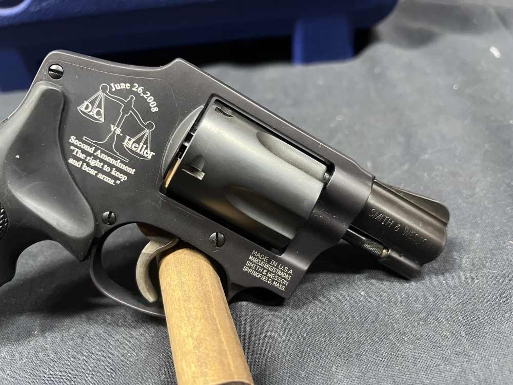 Smith and Wesson 442-2 38 spl 1 7/8” special DC Heller commemorative S&W-img-3