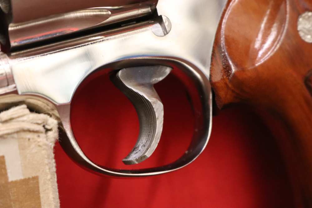 1969 Smith & Wesson 57 NO DASH ORIGINAL BRIGHT NICKEL S-Serial # 41 Magnum-img-7