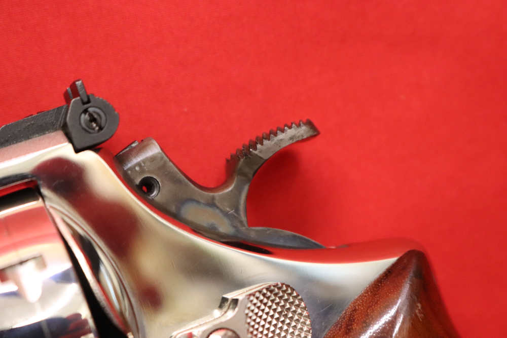 1969 Smith & Wesson 57 NO DASH ORIGINAL BRIGHT NICKEL S-Serial # 41 Magnum-img-6