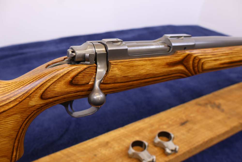 BEAUTIFUL RUGER M77 MARK II TARGET GRAY .308 WIN 26" HVY BBL 1998-img-2