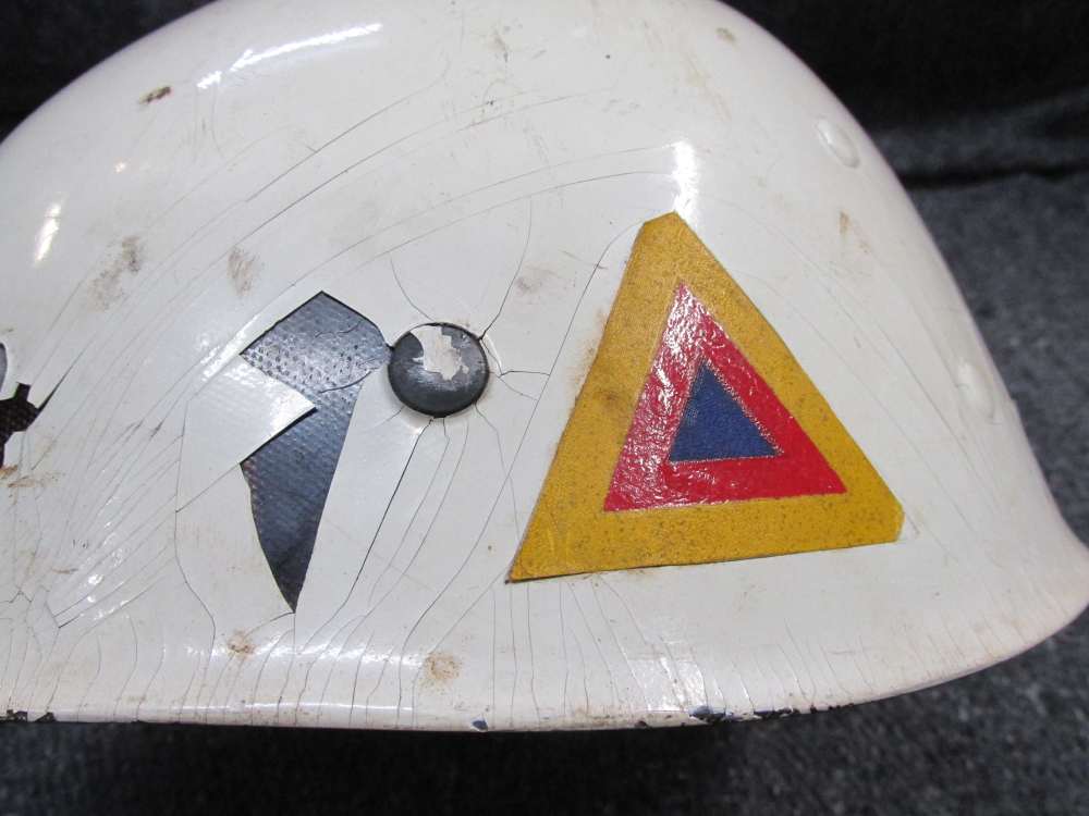 WWII USGI M1 HELMET LINER-10th MOUNTAIN DIVISION, NAMED TO LT.-img-4