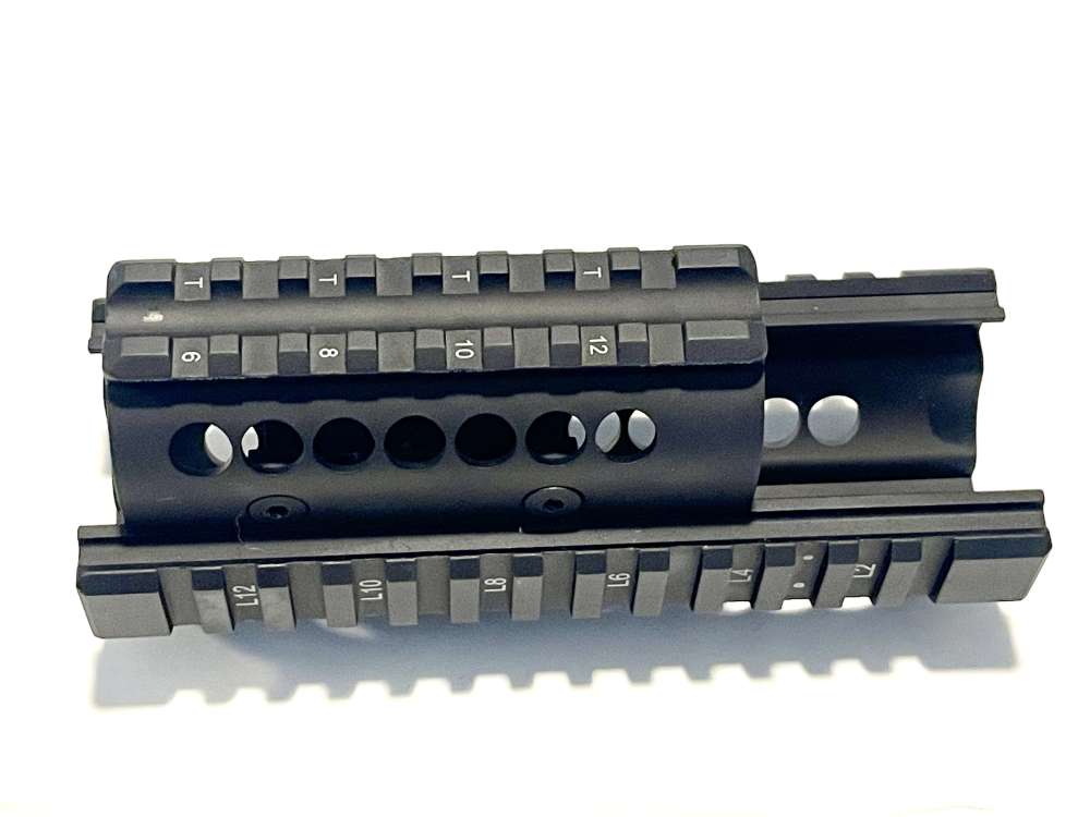 MIDWEST INDUSTRIES UNIVERSAL AK47 / AK74 QUAD RAIL HANDGUARD — MI-AK — USED-img-1