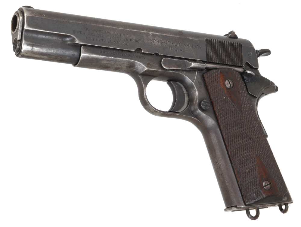 Scarce Springfield Armory 1911 Pre-WWI .45acp made in 1914 1st Prod Block -img-15