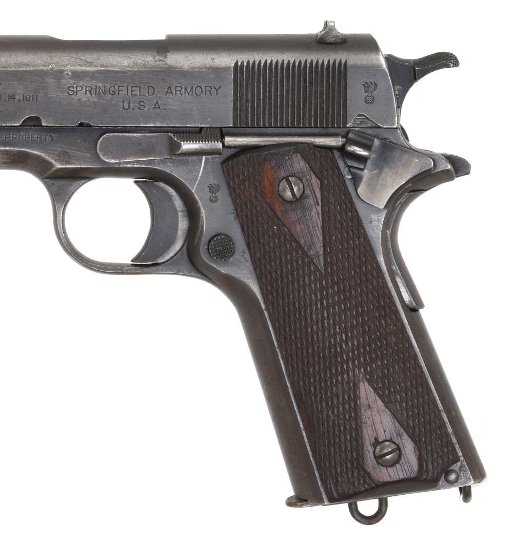 Scarce Springfield Armory 1911 Pre-WWI .45acp made in 1914 1st Prod Block -img-13