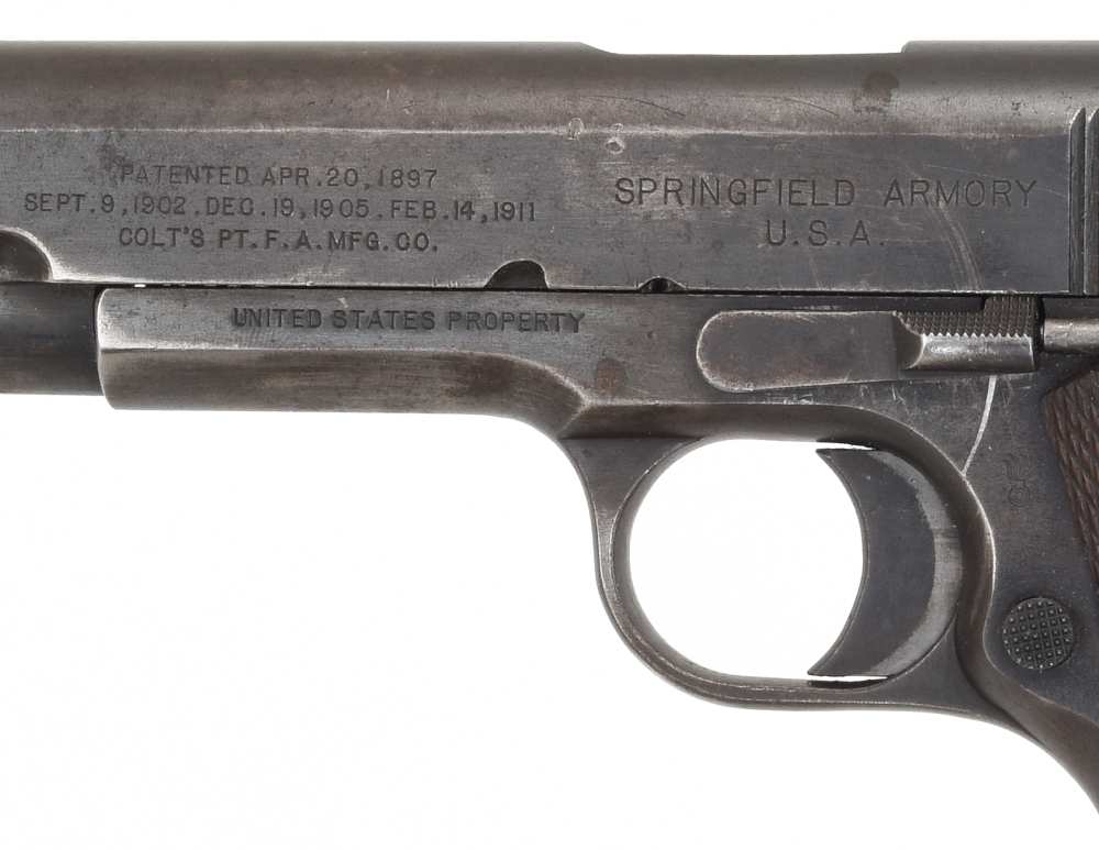Scarce Springfield Armory 1911 Pre-WWI .45acp made in 1914 1st Prod Block -img-10