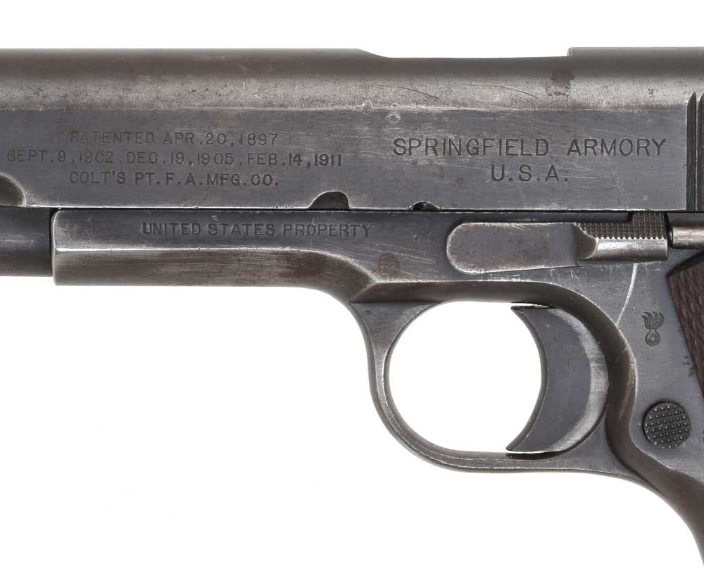 Scarce Springfield Armory 1911 Pre-WWI .45acp made in 1914 1st Prod Block -img-14