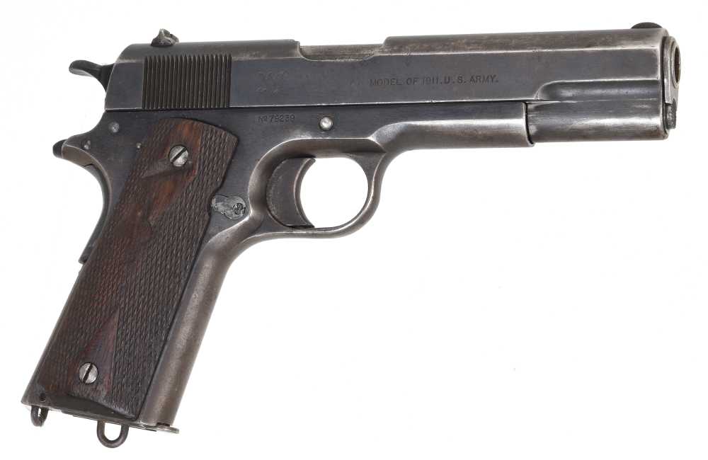 Scarce Springfield Armory 1911 Pre-WWI .45acp made in 1914 1st Prod Block -img-4