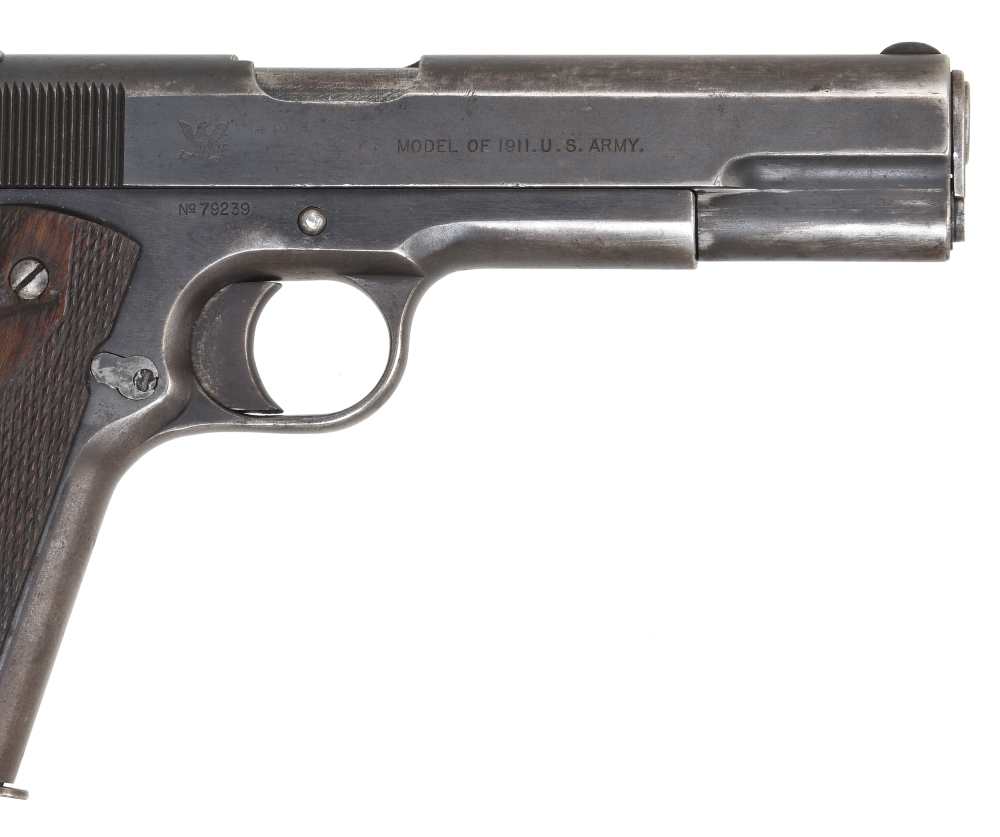 Scarce Springfield Armory 1911 Pre-WWI .45acp made in 1914 1st Prod Block -img-9
