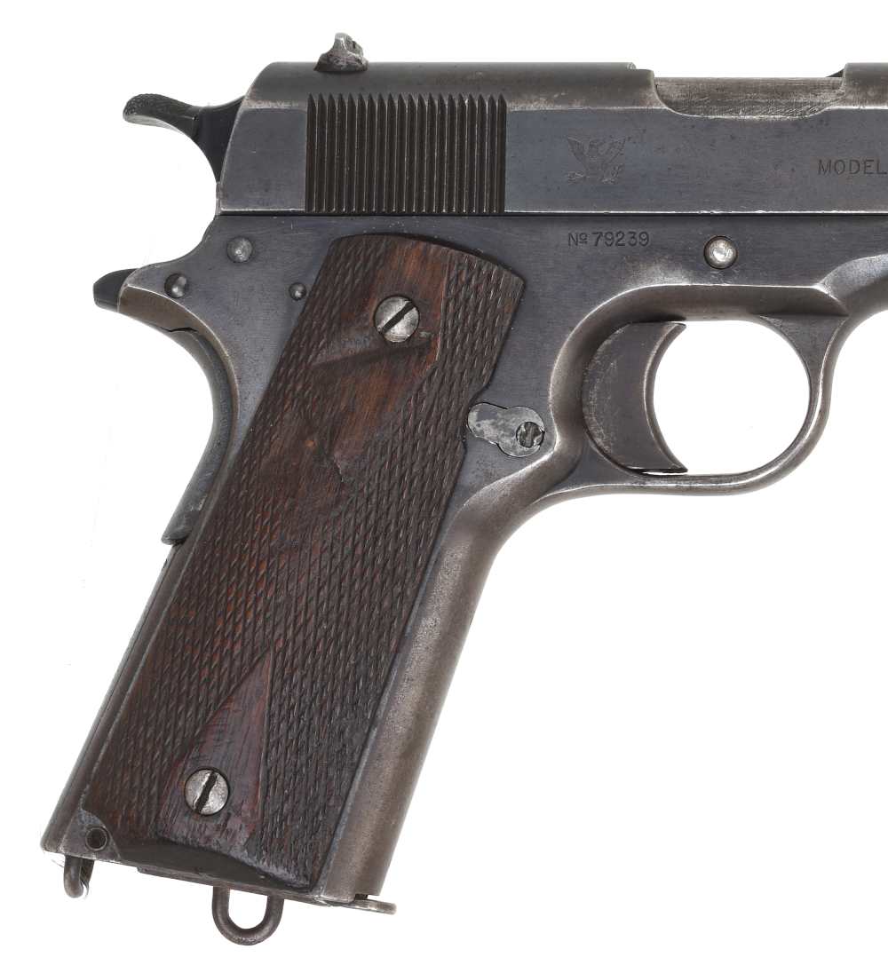 Scarce Springfield Armory 1911 Pre-WWI .45acp made in 1914 1st Prod Block -img-6
