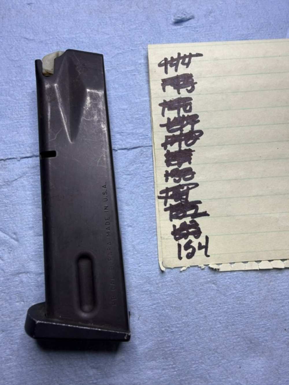 (154)  1 factory Beretta 92 FS full-size 15 round magazine used great shape-img-1