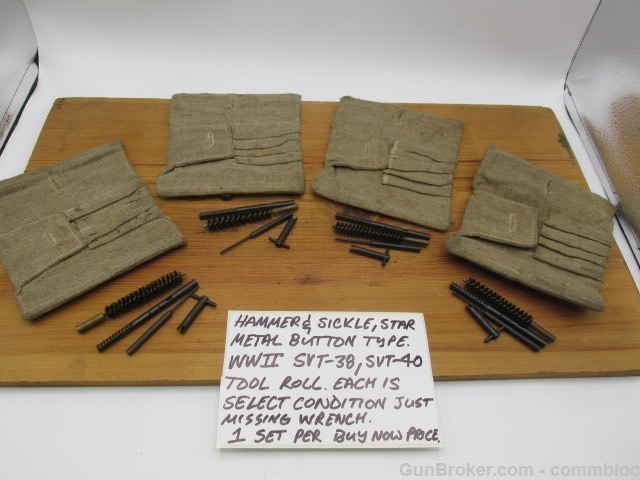 russian svt-38 svt-40 tokarev hammer & sickle tool roll svt38 svt40-img-8