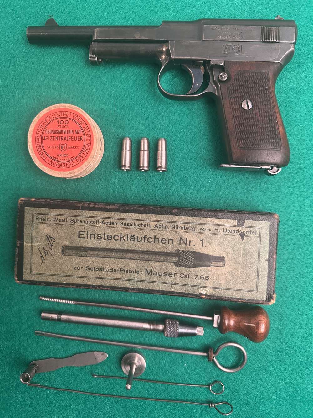 Mauser Model 1914 4mm Conversion Boxed Set No Gun is Included-img-1