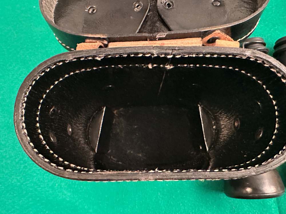 German WWII Kriegsmarine U-Boat Armored Binoculars 7x50 with Eagle M Case-img-5