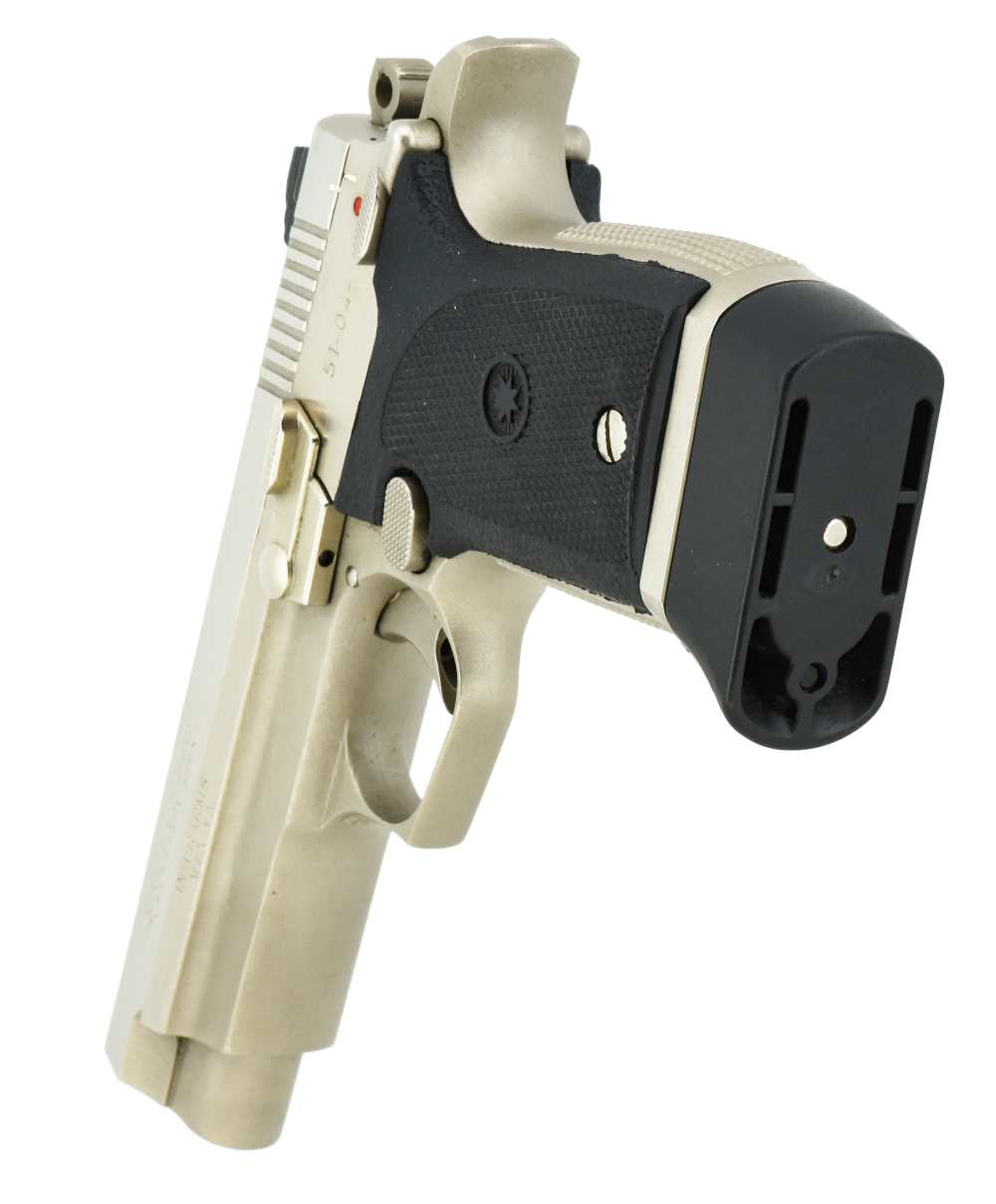 Excellent STAR Firestar M45 .45acp FireStar Nickel Finish Compact pistol -img-4