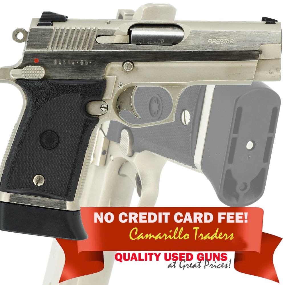 Excellent STAR Firestar M45 .45acp FireStar Nickel Finish Compact pistol -img-0
