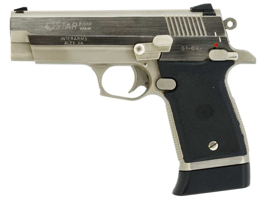 Excellent STAR Firestar M45 .45acp FireStar Nickel Finish Compact pistol -img-5