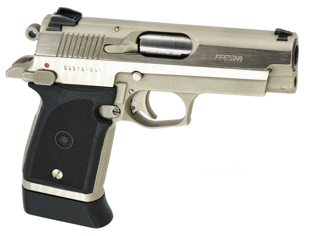 Excellent STAR Firestar M45 .45acp FireStar Nickel Finish Compact pistol -img-1