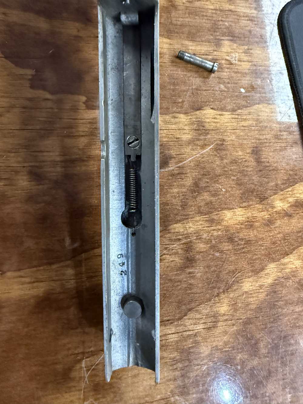 Rare Antique Frank Wesson Single shot 23” barrel .22 Hexagon barrel -img-56