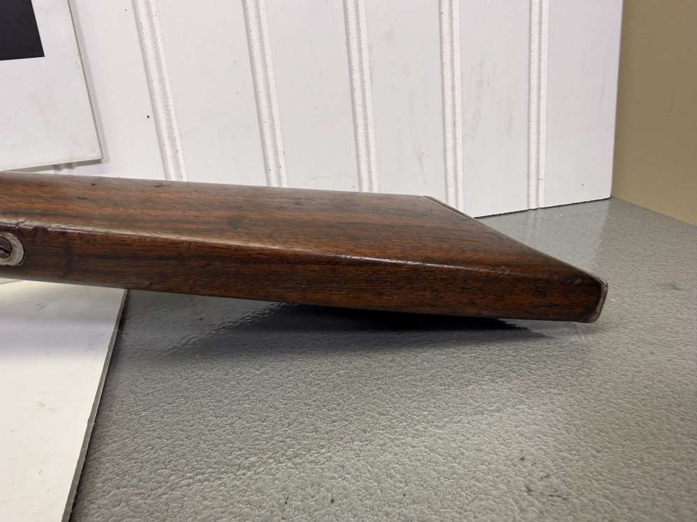 Rare Antique Frank Wesson Single shot 23” barrel .22 Hexagon barrel -img-21