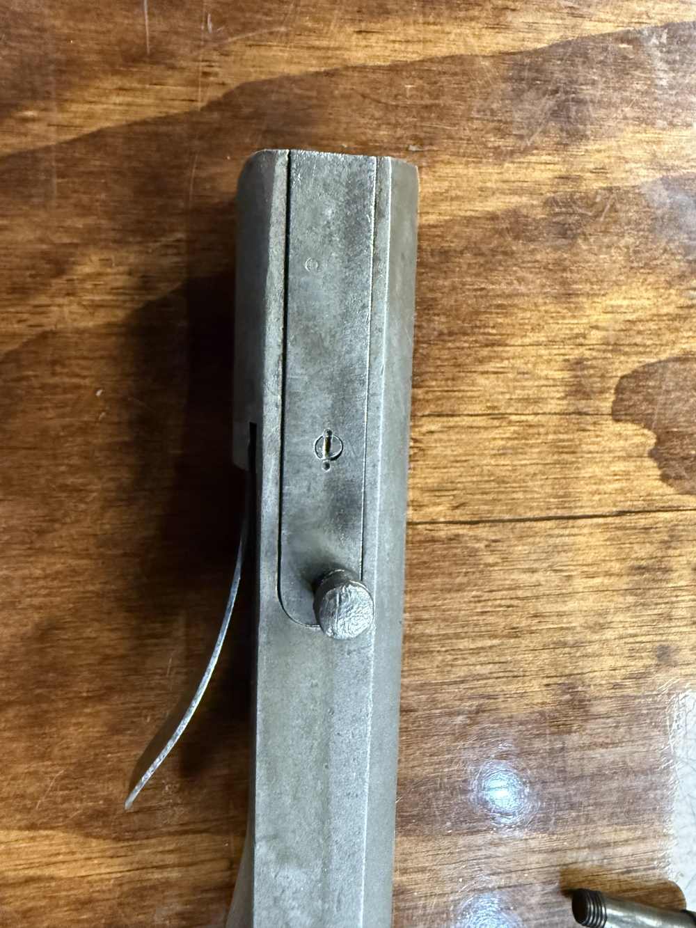 Rare Antique Frank Wesson Single shot 23” barrel .22 Hexagon barrel -img-64