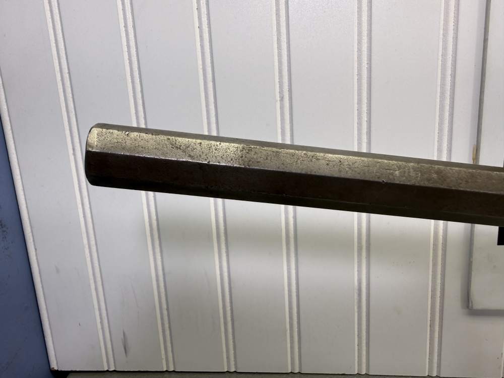 Rare Antique Frank Wesson Single shot 23” barrel .22 Hexagon barrel -img-31