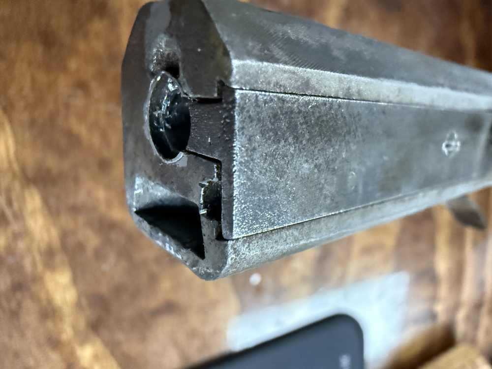 Rare Antique Frank Wesson Single shot 23” barrel .22 Hexagon barrel -img-57