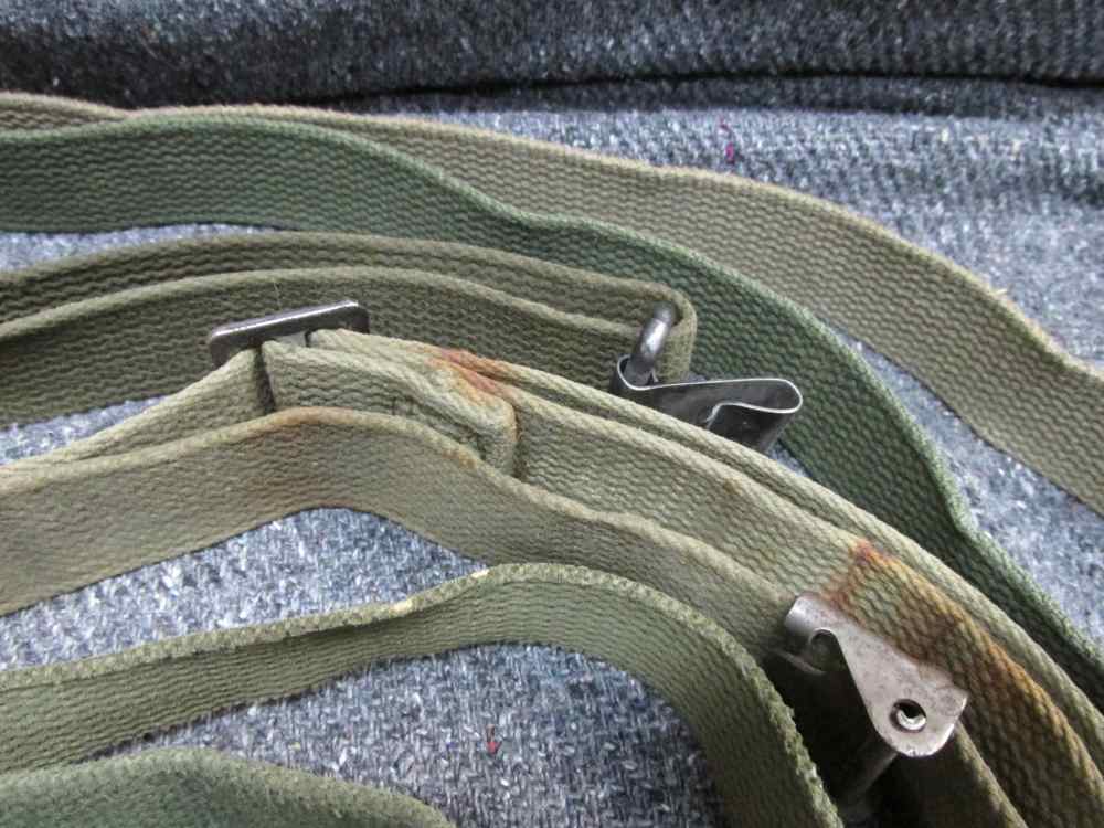 9-WWII TO VIETNAM WAR ERA RIFLE SLINGS-1903, M1 GARAND, M14, COMPLETE-img-7