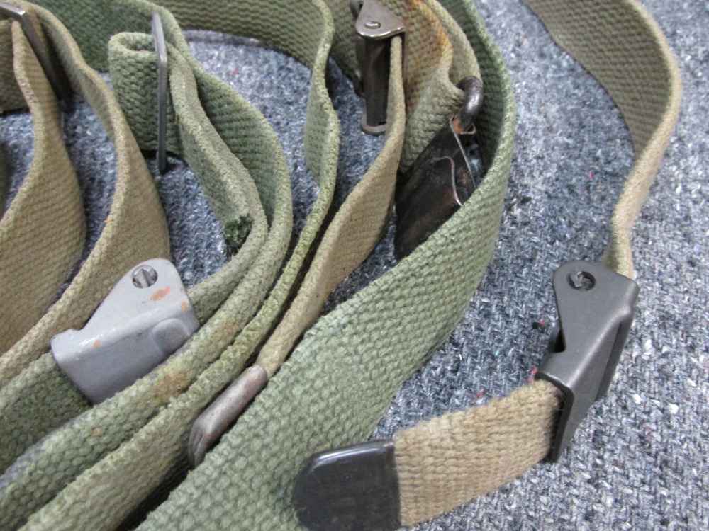9-WWII TO VIETNAM WAR ERA RIFLE SLINGS-1903, M1 GARAND, M14, COMPLETE-img-6