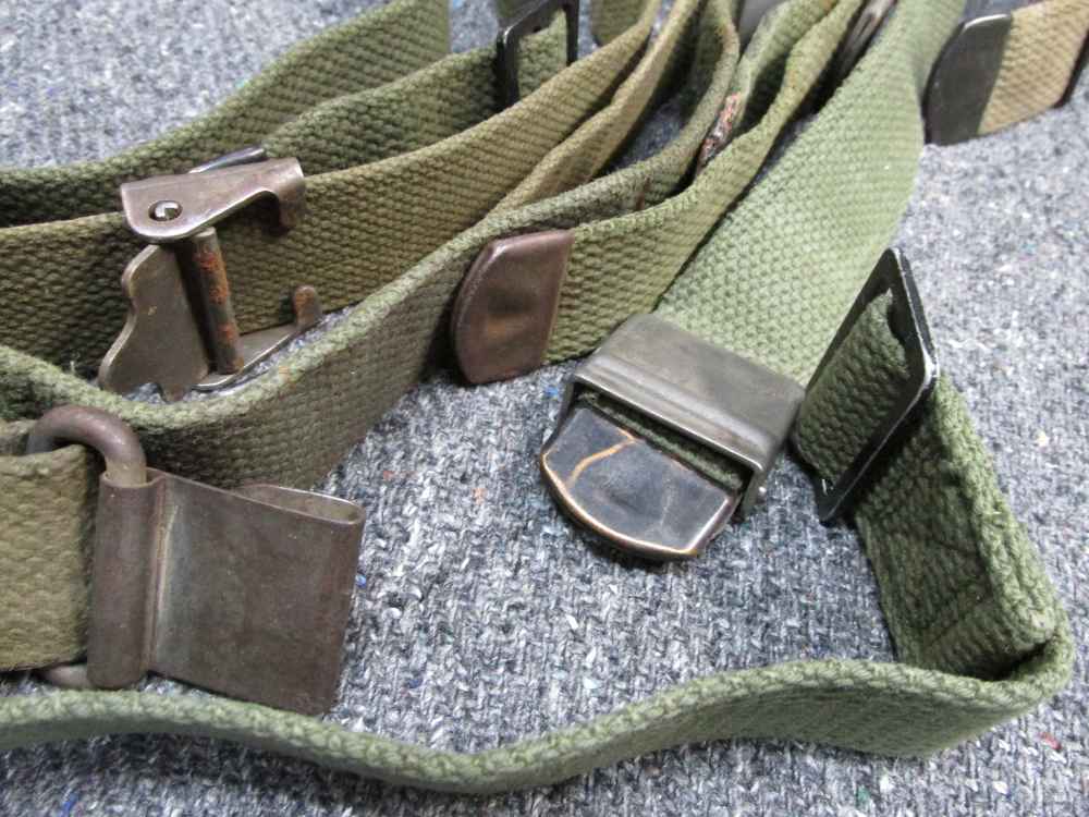 9-WWII TO VIETNAM WAR ERA RIFLE SLINGS-1903, M1 GARAND, M14, COMPLETE-img-5