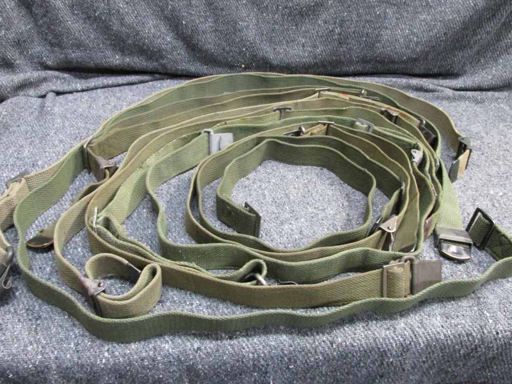 9-WWII TO VIETNAM WAR ERA RIFLE SLINGS-1903, M1 GARAND, M14, COMPLETE-img-4