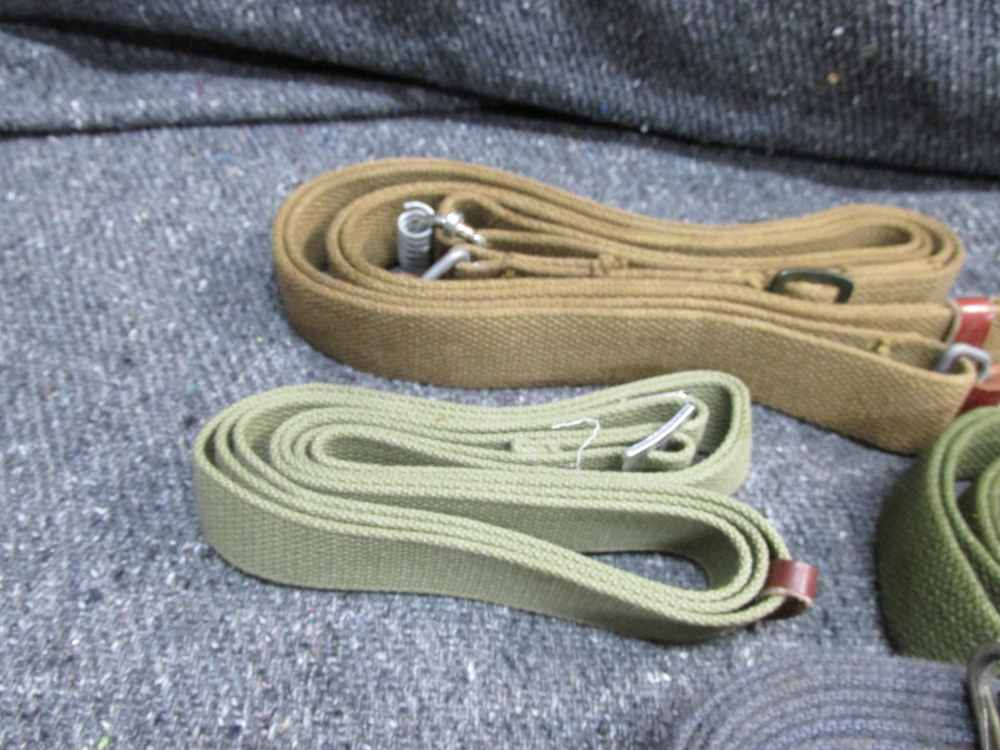 8-SOVIET BLOC AK & SKS RIFLE SLINGS FROM VARIOUS COUNTRIES-img-4
