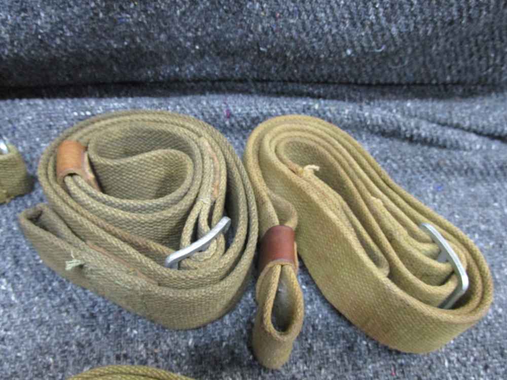 8-SOVIET BLOC AK & SKS RIFLE SLINGS FROM VARIOUS COUNTRIES-img-3