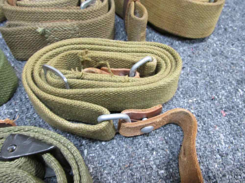 8-SOVIET BLOC AK & SKS RIFLE SLINGS FROM VARIOUS COUNTRIES-img-2