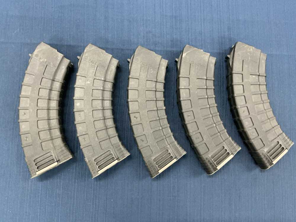Lot of 5 Tapco AK-47 7.62X39MM 30 Round Mags Penny Auction NR 0.01-img-0