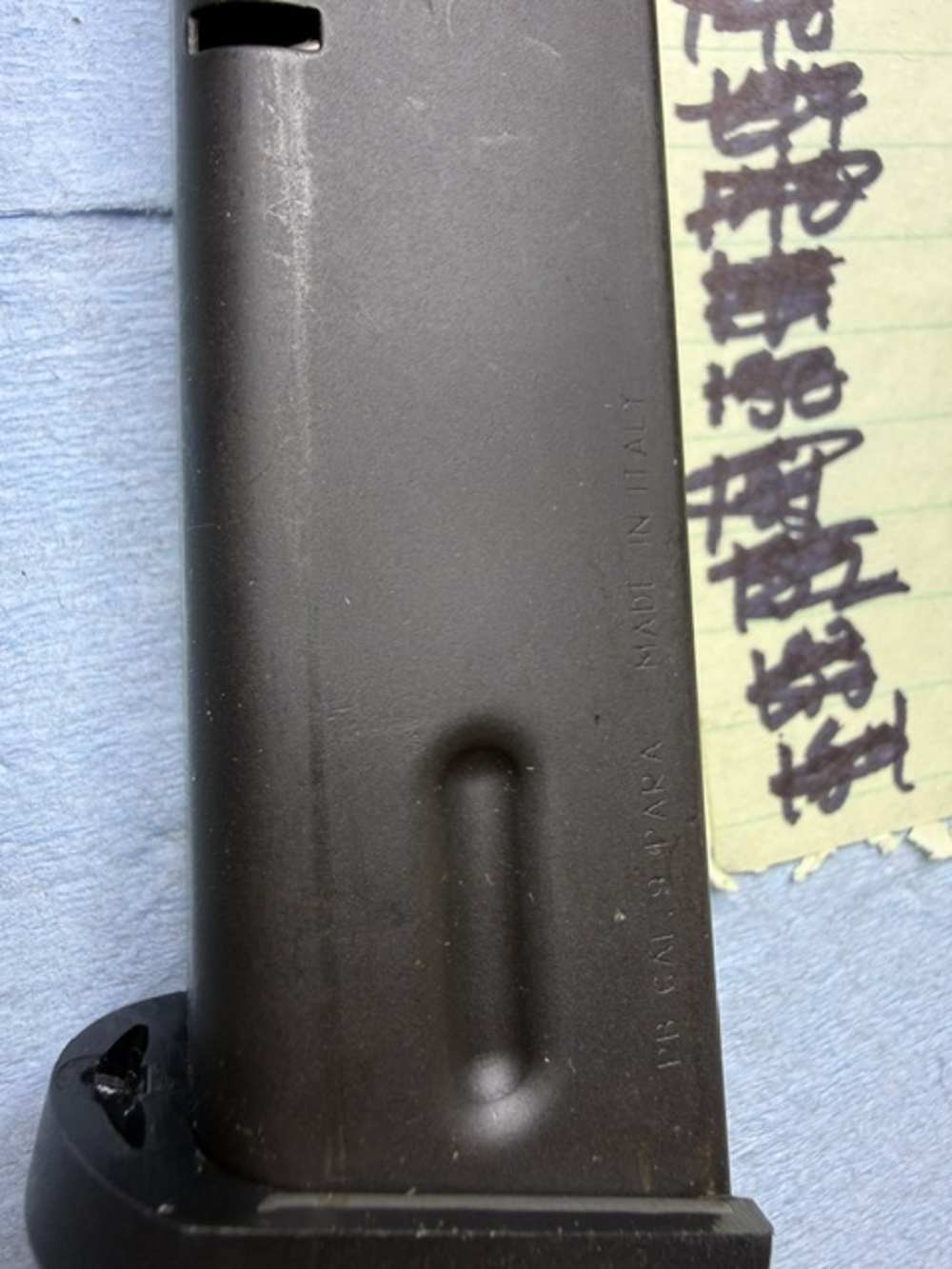 (155)  1 factory Beretta 92 FS full-size 15 round magazine used great shape-img-4