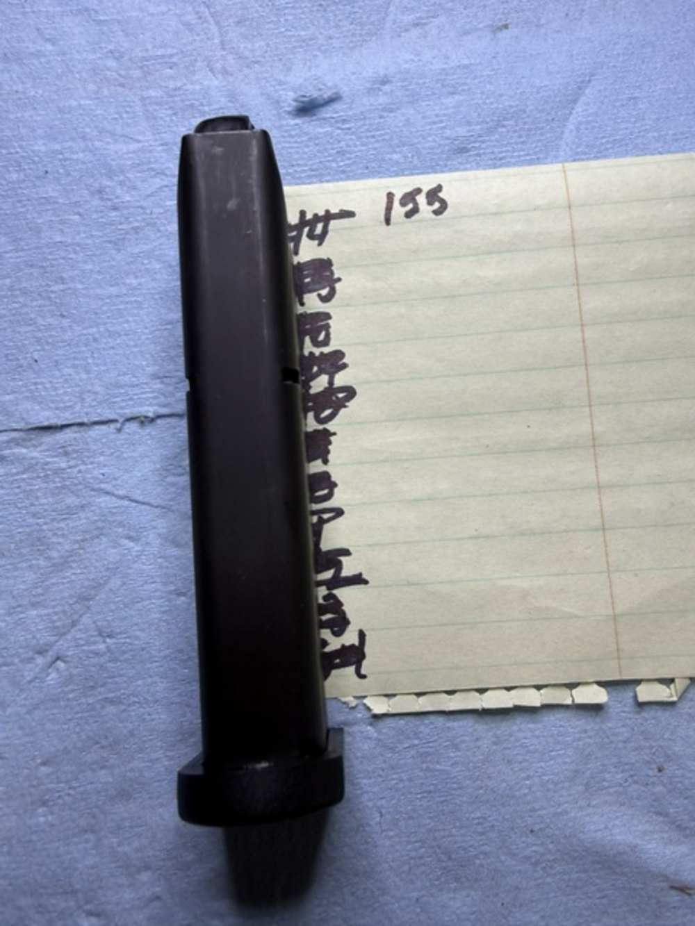 (155)  1 factory Beretta 92 FS full-size 15 round magazine used great shape-img-2