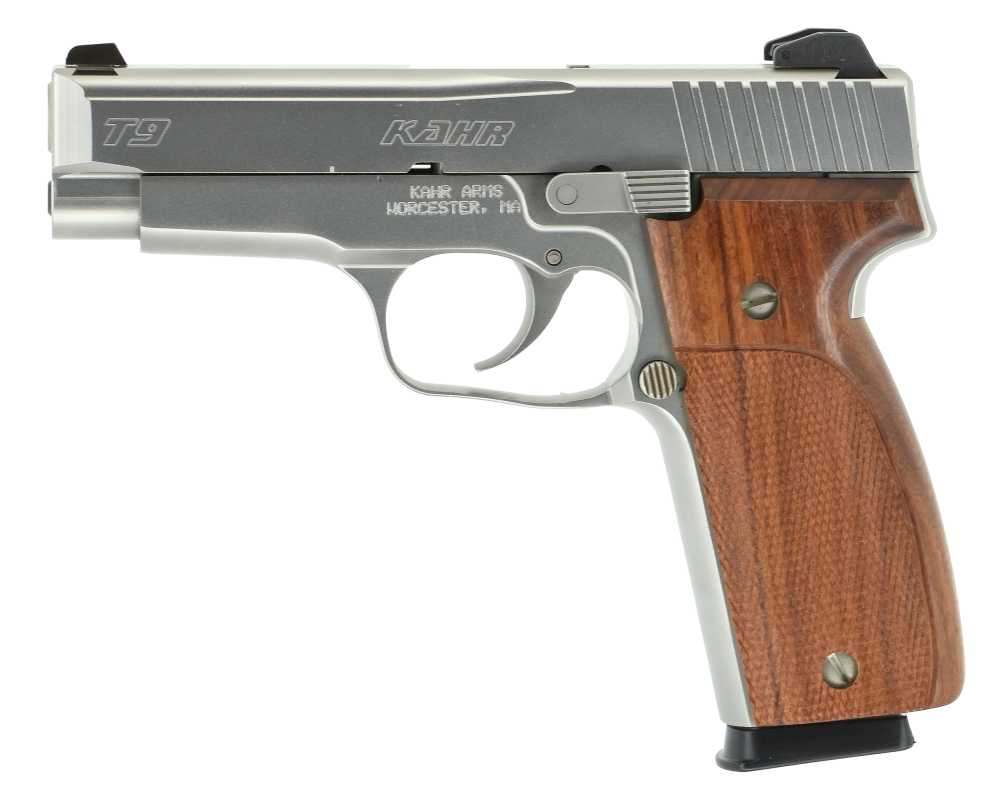 Excellent Kahr Arms T9 KT9 9mm Stainless Steel Pistol KT90903A-MMC ADJ-img-8