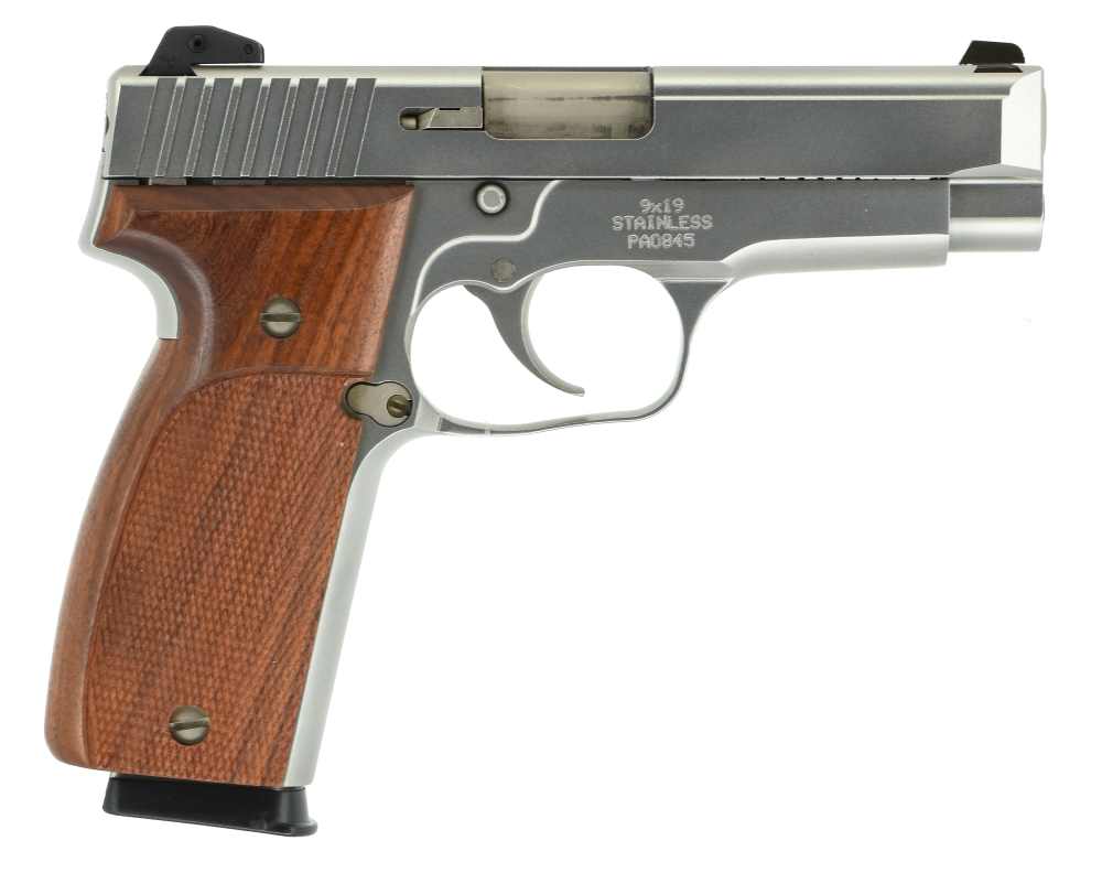 Excellent Kahr Arms T9 KT9 9mm Stainless Steel Pistol KT90903A-MMC ADJ-img-1